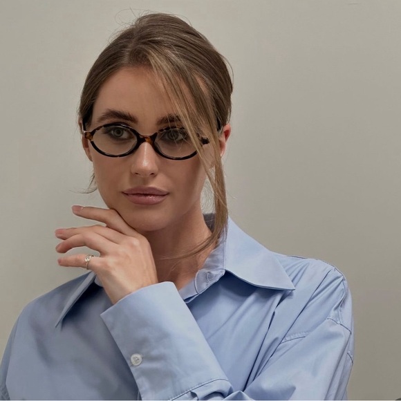 NEW MU04ZS VAU08N WOMEN ROUND EYEGLASSES MIU MIU MU04ZSF VAU08N NEW SMU 04Z - Picture 10 of 13